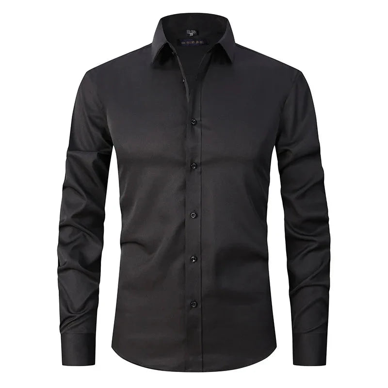 Camisa Social de Algodão Masculina Piannaro PN142 em modelagem slim fit