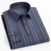 Camisa Social Masculina Piannaro PN154 em corte slim fit, elegante e confortável.