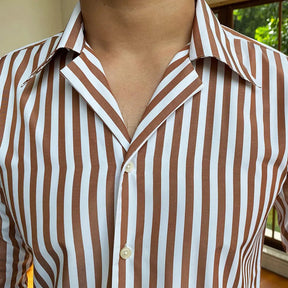 Camisa Social Masculina Piannaro PN057 em tecido premium de algodão.