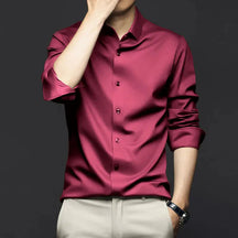 Camisa Social Masculina Piannaro PN422 em modelagem slim fit