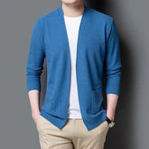 Cardigan Masculino Piannaro PN379 em lã, viscose e caxemira