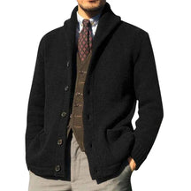 Cardigan Masculino Piannaro PN377 com design vintage e conforto moderno.