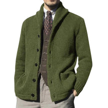 Cardigan Masculino Piannaro PN377 com design vintage e conforto moderno.