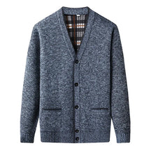 Cardigan Masculino em Lã Piannaro PN380 com design clássico e elegante