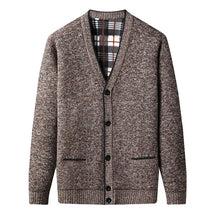 Cardigan Masculino em Lã Piannaro PN380 com design clássico e elegante