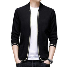 Cardigan Masculino Slim Piannaro PN391 em lã premium e poliéster