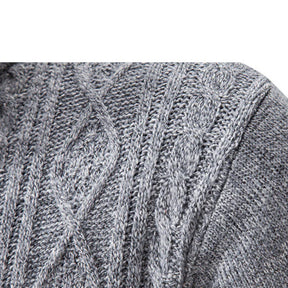Cardigan Masculino Social Piannaro PN384 em poliéster premium e malha fina.