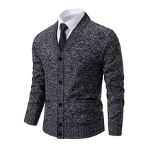 Cardigan Masculino Social Slim Piannaro PN381 em lã e poliéster