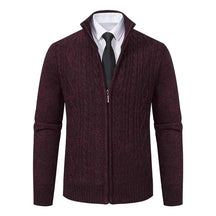 Cardigan Masculino Social Piannaro PN384 em poliéster premium e malha fina.
