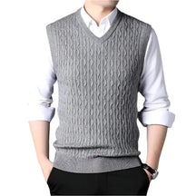Colete Masculino de Suéter em Lã Piannaro PN402, estilo e conforto para o inverno.