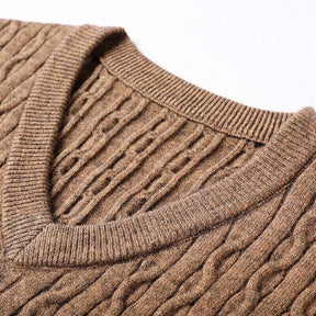 Colete Masculino de Suéter em Lã Piannaro PN402, estilo e conforto para o inverno.