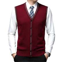 Colete Masculino em Lã Piannaro PN392 com design clássico e botões elegantes.