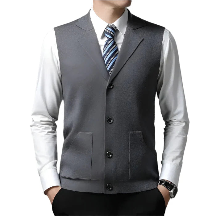 Colete Masculino Social Piannaro PN397 em um elegante design clássico.
