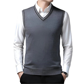 Colete Masculino Social em Lã Piannaro PN403, elegância e conforto em lã premium.