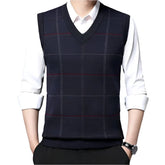 Colete Masculino Tricot Piannaro PN398 em tricot, estilo parisiense.