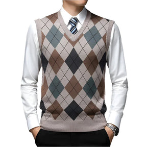 Colete Masculino Tricot Piannaro PN395 em tricô premium com design moderno.