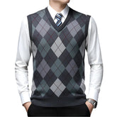 Colete Masculino Tricot Piannaro PN395 em tricô premium com design moderno.