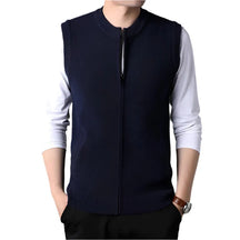 Colete Masculino Tricot em Lã Piannaro PN404 com design moderno e sofisticado.