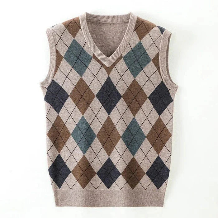 Colete Masculino Tricot Piannaro PN395 em tricô premium com design moderno.
