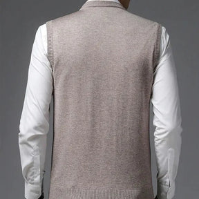 Colete Masculino Tricot Piannaro PN396 em tricot premium, elegante e versátil.