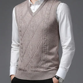 Colete Masculino Tricot Piannaro PN396 em tricot premium, elegante e versátil.