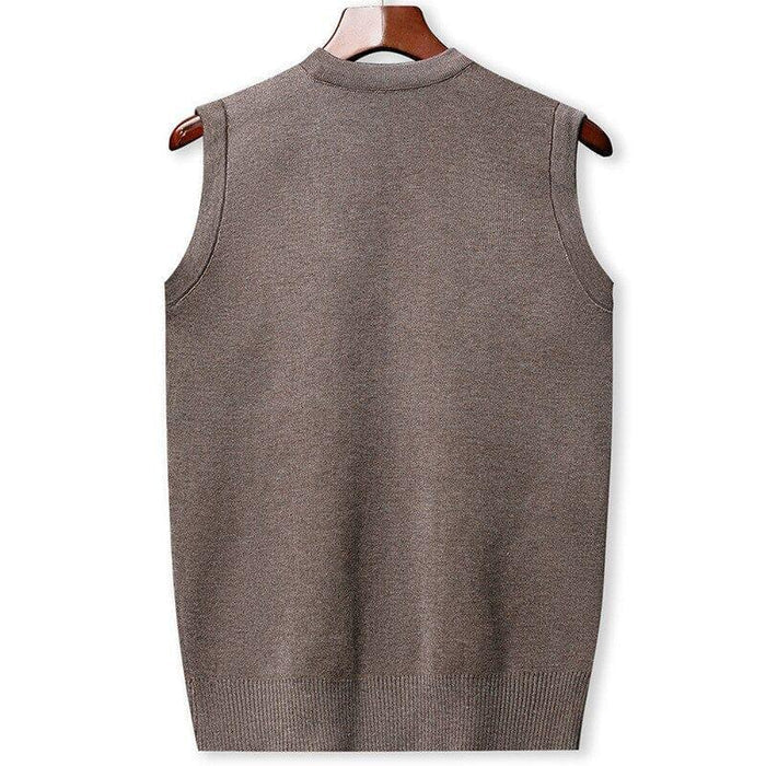 Colete Masculino Tricot Piannaro PN398 em tricot, estilo parisiense.