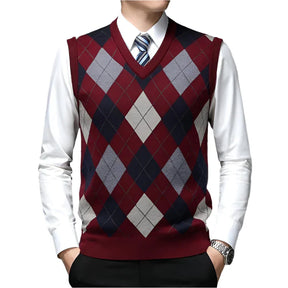 Colete Masculino Tricot Piannaro PN395 em tricô premium com design moderno.