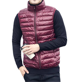 Colete Puffer Masculino Piannaro PN412 em design acolchoado e elegante.