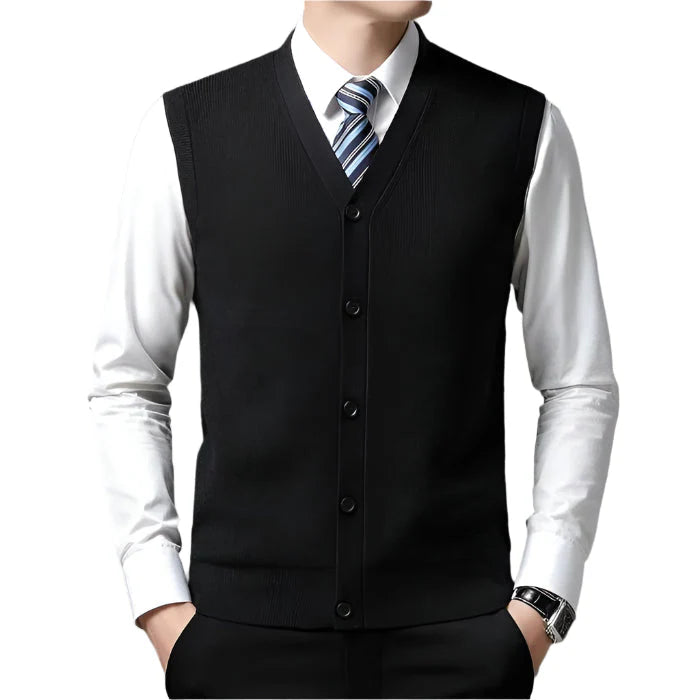 Colete Social Masculino Piannaro PN394 em tecido premium com acabamento elegante.