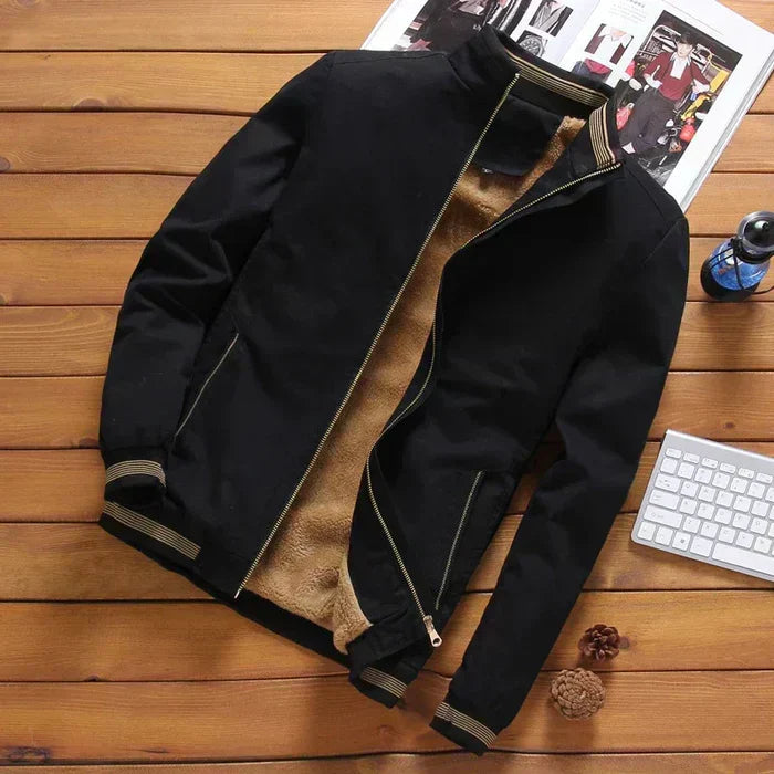 Jaqueta Bomber Casual Masculina Piannaro PN168 em design moderno e confortável.