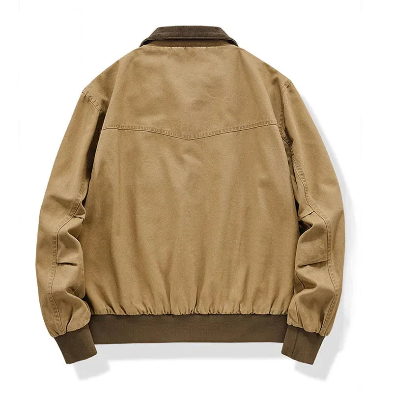 Jaqueta Bomber Vintage Masculina Piannaro PN178 em estilo retrô contemporâneo