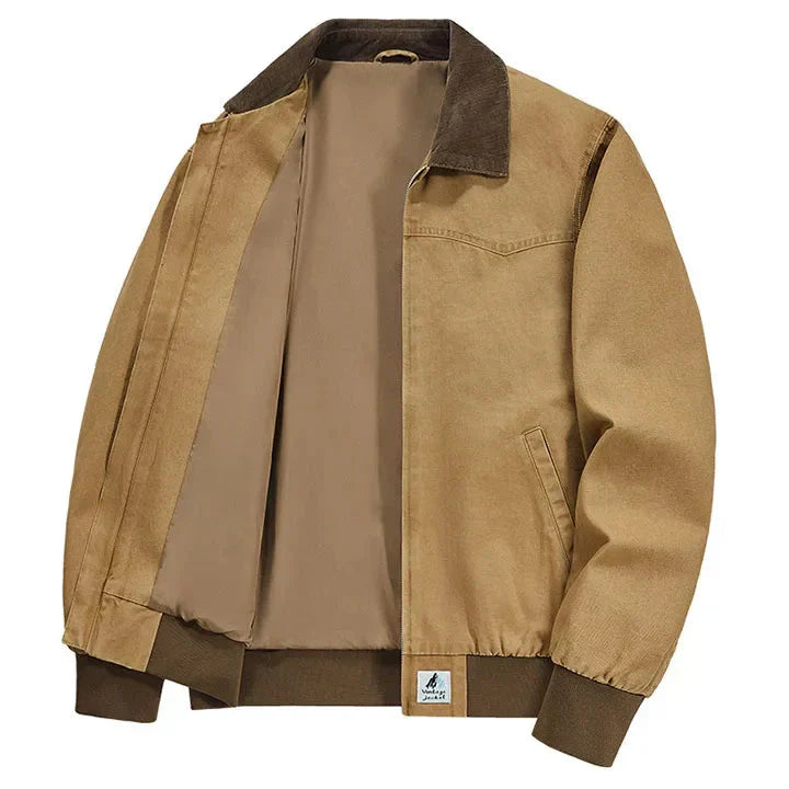 Jaqueta Bomber Vintage Masculina Piannaro PN178 em estilo retrô contemporâneo
