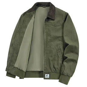Jaqueta Bomber Vintage Masculina Piannaro PN178 em estilo retrô contemporâneo