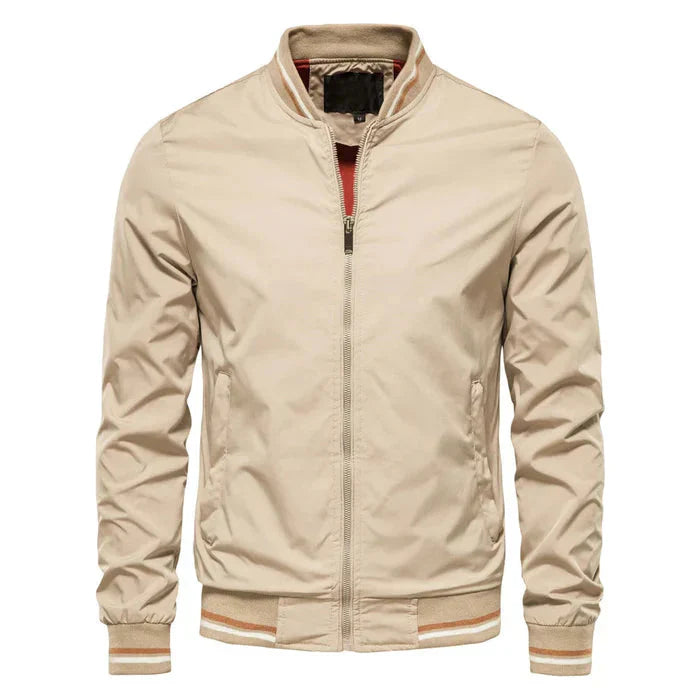 Jaqueta Casual Masculina Piannaro PN103 em poliéster resistente e design sofisticado.