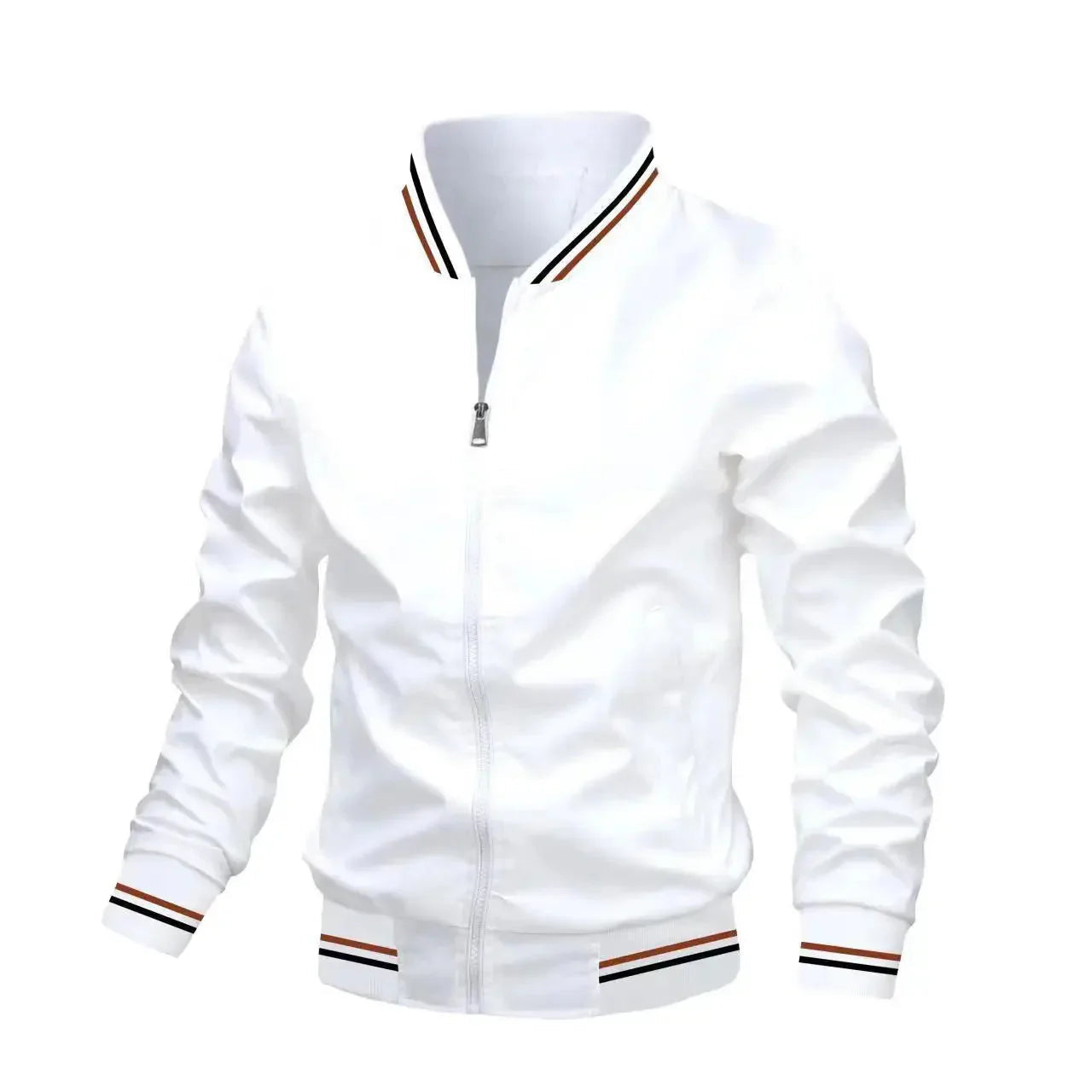 Jaqueta Casual Masculina Piannaro PN039 com design moderno e zíperes