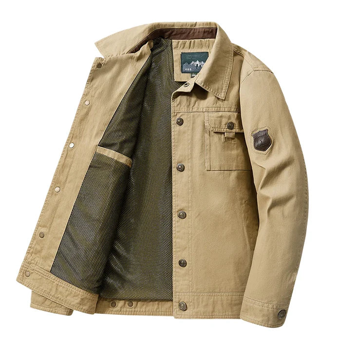 Jaqueta Casual Masculina Piannaro PN183 em algodão, estilo e conforto.