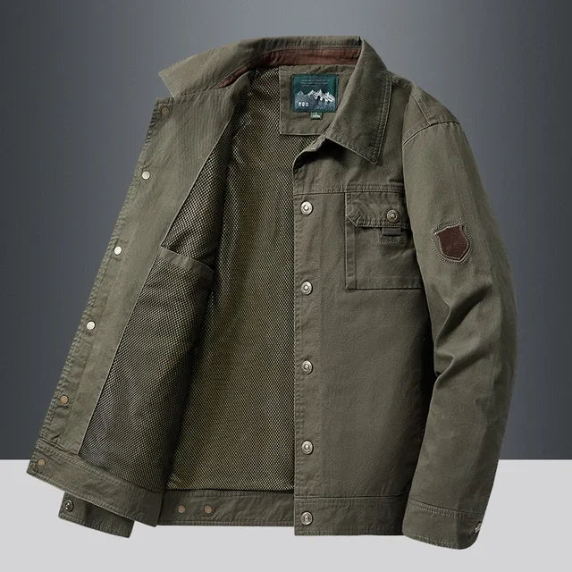 Jaqueta Casual Masculina Piannaro PN183 em algodão, estilo e conforto.