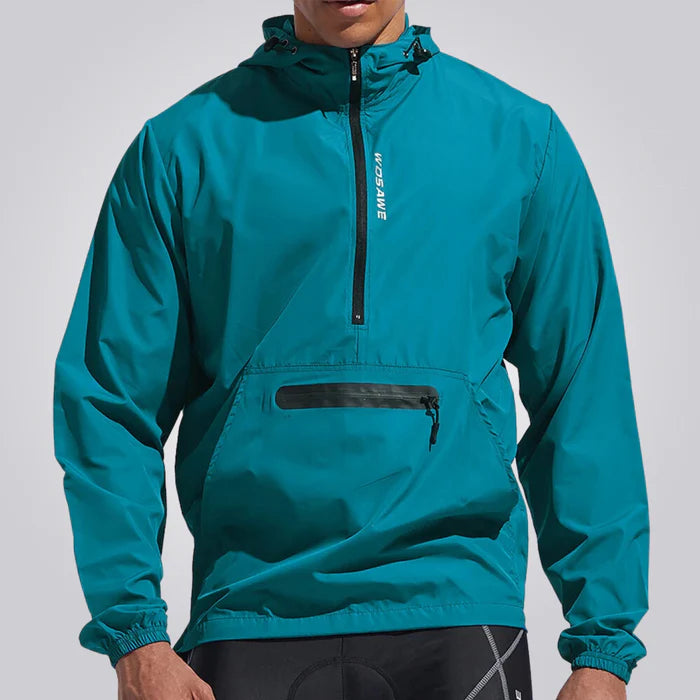 Jaqueta Corta Vento Masculina Piannaro PN139 em ambiente urbano.