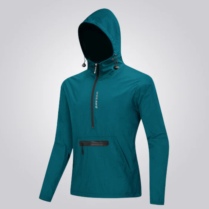 Jaqueta Corta Vento Masculina Piannaro PN139 em ambiente urbano.