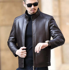 Jaqueta De Couro Masculina Piannaro PN114 em couro de alta qualidade