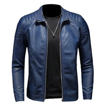 Jaqueta de Couro Motociclista Masculina Piannaro PN167 em detalhe