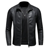 Jaqueta de Couro Motociclista Masculina Piannaro PN167 em detalhe