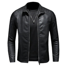 Jaqueta de Couro Motociclista Masculina Piannaro PN167 em detalhe