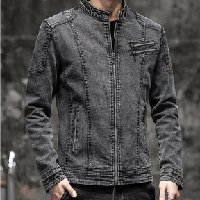 Jaqueta Jeans Masculina Piannaro PN162 com estilo vintage e moderno