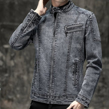 Jaqueta Jeans Masculina Piannaro PN162 com estilo vintage e moderno