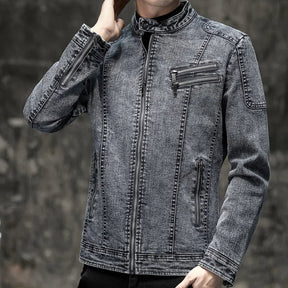Jaqueta Jeans Masculina Piannaro PN162 com estilo vintage e moderno