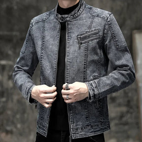 Jaqueta Jeans Masculina Piannaro PN162 com estilo vintage e moderno