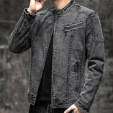 Jaqueta Jeans Masculina Piannaro PN162 com estilo vintage e moderno