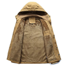 Jaqueta Masculina Piannaro PN148 em poliéster e algodão, ideal para o inverno.