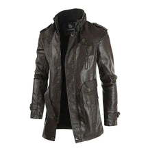 Jaqueta Masculina Piannaro PN165 em couro genuíno e poliéster, ideal para o frio.